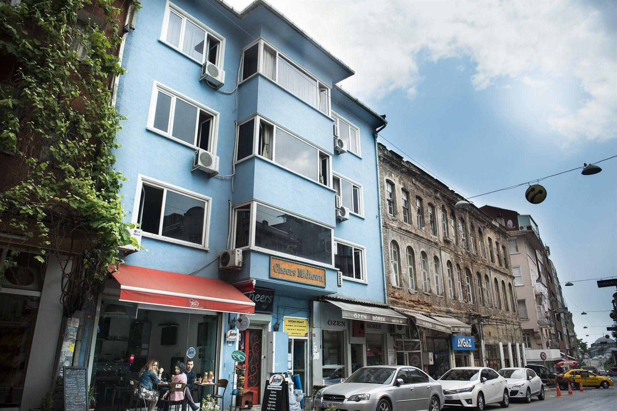 Cheers Midtown Hostel Estambul Exterior foto